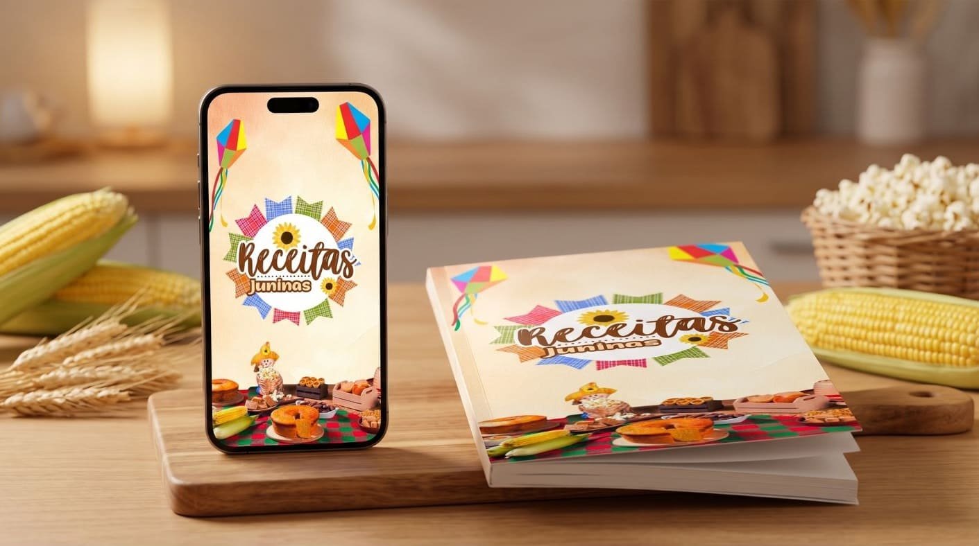 Capa do Ebook de Receitas